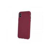 Viedtālruņa aizmugurējais vāciņš Samsung Galaxy A21S Silicon Burgundy