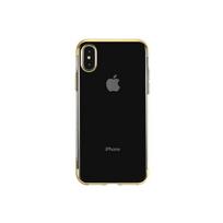 Viedtālruņa aizmugurējais vāciņš Samsung Galaxy A70 / A70S New Electro Gold, Transparent