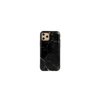 Viedtālruņa aizmugurējais vāciņš Huawei P40 Lite Marble Silicone Design 6 Black, With Design