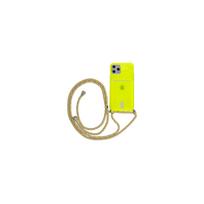 Viedtālruņa aizmugurējais vāciņš Apple iPhone 12 Pro Max Strap Fluo Yellow