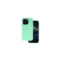 Viedtālruņa aizmugurējais vāciņš Apple iPhone 16 Pro Silicone Lite Mint