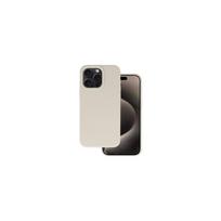 Viedtālruņa aizmugurējais vāciņš Apple iPhone 16 Pro Max Silicone Lite White Titanium