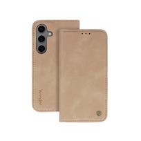 Viedtālruņa atveramais maciņš Samsung Galaxy A18 Wonder Prime Case Beige