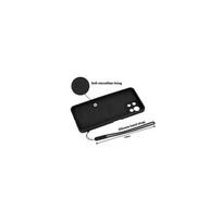 Viedtālruņa aizmugurējais vāciņš Apple iPhone 13 Mini Silicone Ring Black