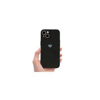 Viedtālruņa aizmugurējais vāciņš Xiaomi 11T / 11T Pro Silicone Heart Black
