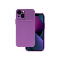 Viedtālruņa aizmugurējais vāciņš Apple iPhone 12 Camshield Purple