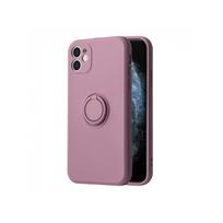 Viedtālruņa aizmugurējais vāciņš Samsung Galaxy S23 Silicone Ring Purple
