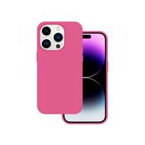 Viedtālruņa aizmugurējais vāciņš Apple iPhone 14 Pro Silicone Premium Bright Pink