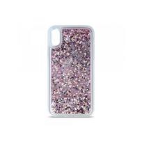 Viedtālruņa aizmugurējais vāciņš Xiaomi Redmi Note 12 Pro 5G Liquid Sparkle Transparent, Purple