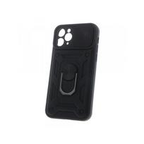 Viedtālruņa aizmugurējais vāciņš Apple Iphone 15 Plus Defender slide Black