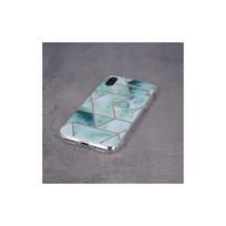 Viedtālruņa aizmugurējais vāciņš Samsung Galaxy A72 / A72 5G Geometric Marmur Green, With Design