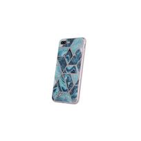 Viedtālruņa aizmugurējais vāciņš Samsung Galaxy A72 / A72 5G Geometric Marmur Dark Blue, With Design