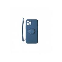 Viedtālruņa aizmugurējais vāciņš Apple iPhone 13 Mini Pastel Ring Dark Blue
