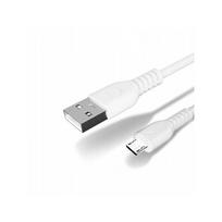 Kabelis M58 USB-A to Micro USB White