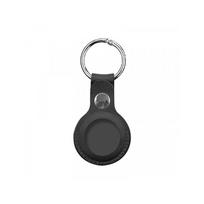Viedā piekariņa maciņš Apple Leather Case Black