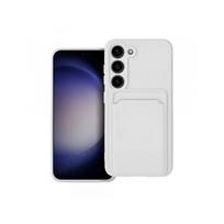 Viedtālruņa aizmugurējais vāciņš Samsung Galaxy A52 / A52 5G / A52s 5G CARD Case White