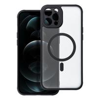 Viedtālruņa aizmugurējais vāciņš Apple iPhone 12 Pro Max Full matte mag Black