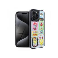 Viedtālruņa aizmugurējais vāciņš Apple iPhone 15 Pro Max Chill Flash style 1 Black, With Design
