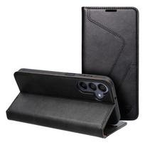 Viedtālruņa atveramais maciņš Samsung Galaxy A15 5G F Protect Rfid Black