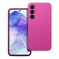 Viedtālruņa aizmugurējais vāciņš Samsung Galaxy A55 5G Silicon 2mm Bright Pink