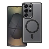 Viedtālruņa aizmugurējais vāciņš Samsung Galaxy S25 Ultra Full matte mag Black, Transparent