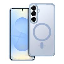Viedtālruņa aizmugurējais vāciņš Samsung Galaxy S25 Plus Matte Mag Cover Blue