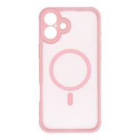 Viedtālruņa aizmugurējais vāciņš Apple Iphone 15 Full matte mag Pink