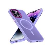 Viedtālruņa aizmugurējais vāciņš Apple iPhone 13 Pro Max Matt Magsafe Violet