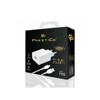 Lādēšanas komplekts F6S plus Micro USB Cable White
