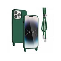 Viedtālruņa aizmugurējais vāciņš Apple iPhone 14 Pro Rope Case Green