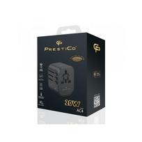 Strāvas adapteris TRAVEL ADAPTER PD 20W Black