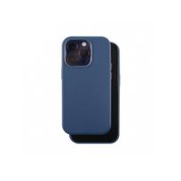 Viedtālruņa aizmugurējais vāciņš Apple iPhone 15 Pro Leather Mag Dark Blue