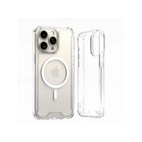Viedtālruņa aizmugurējais vāciņš Apple iPhone 16 Pro Corner Case MagSafe Transparent