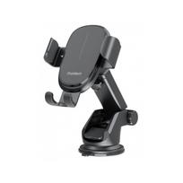 Viedtālruņa turētājs automašīnai Gravity car holder 15W T203-F Black
