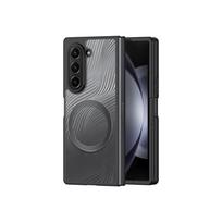 Viedtālruņa aizmugurējais vāciņš Samsung Galaxy Z Fold 6 Aimo Mag Black, Transparent