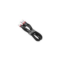 Kabelis CALKLF-R91 USB-A to Lightning Black, Red