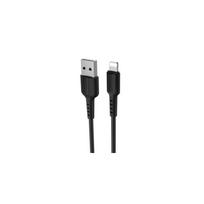 Kabelis BX16 USB-A to Lightning Black