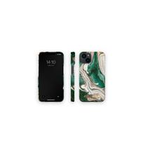 Viedtālruņa aizmugurējais vāciņš Apple iPhone 13 Golden Jade Marble Beige, Green, With Design