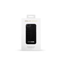 Viedtālruņa aizmugurējais vāciņš Apple iPhone 7 / 8 / SE 20 / SE 22 Neo Noir Croco Black