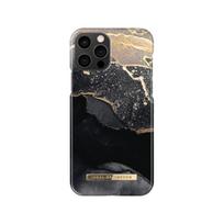 Viedtālruņa aizmugurējais vāciņš Apple iPhone 16 Pro Max Golden Twilight Marble Black, Gold, With Design