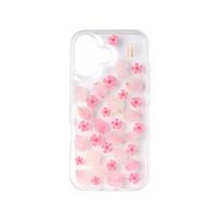 Viedtālruņa aizmugurējais vāciņš Apple Iphone 16 Clear Case Pink, Transparent