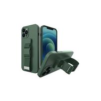 Viedtālruņa aizmugurējais vāciņš Apple iPhone 13 Pro Max Rope Case Gel Green