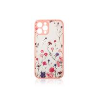Viedtālruņa aizmugurējais vāciņš Apple iPhone 13 Pro Max Design Case flower Pink
