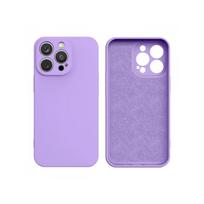Viedtālruņa aizmugurējais vāciņš Apple iPhone 14 Pro Max Silicone case Purple