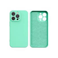 Viedtālruņa aizmugurējais vāciņš Samsung Galaxy A12 Silicone case Mint