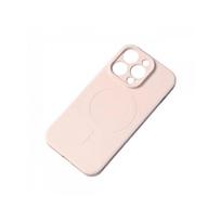 Viedtālruņa aizmugurējais vāciņš Apple Iphone 15 Plus MagSilicone Cream