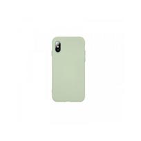 Viedtālruņa aizmugurējais vāciņš Apple iPhone XS Max Silicon Green