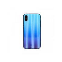 Viedtālruņa aizmugurējais vāciņš Samsung Galaxy A30S / A50 / A50S Aurora Blue