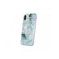 Viedtālruņa aizmugurējais vāciņš Apple iPhone 11 Pro Max Geometric Marmur Green, With Design