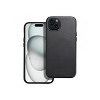 Viedtālruņa aizmugurējais vāciņš Apple iPhone 14 Pro Max Leather Mag Black